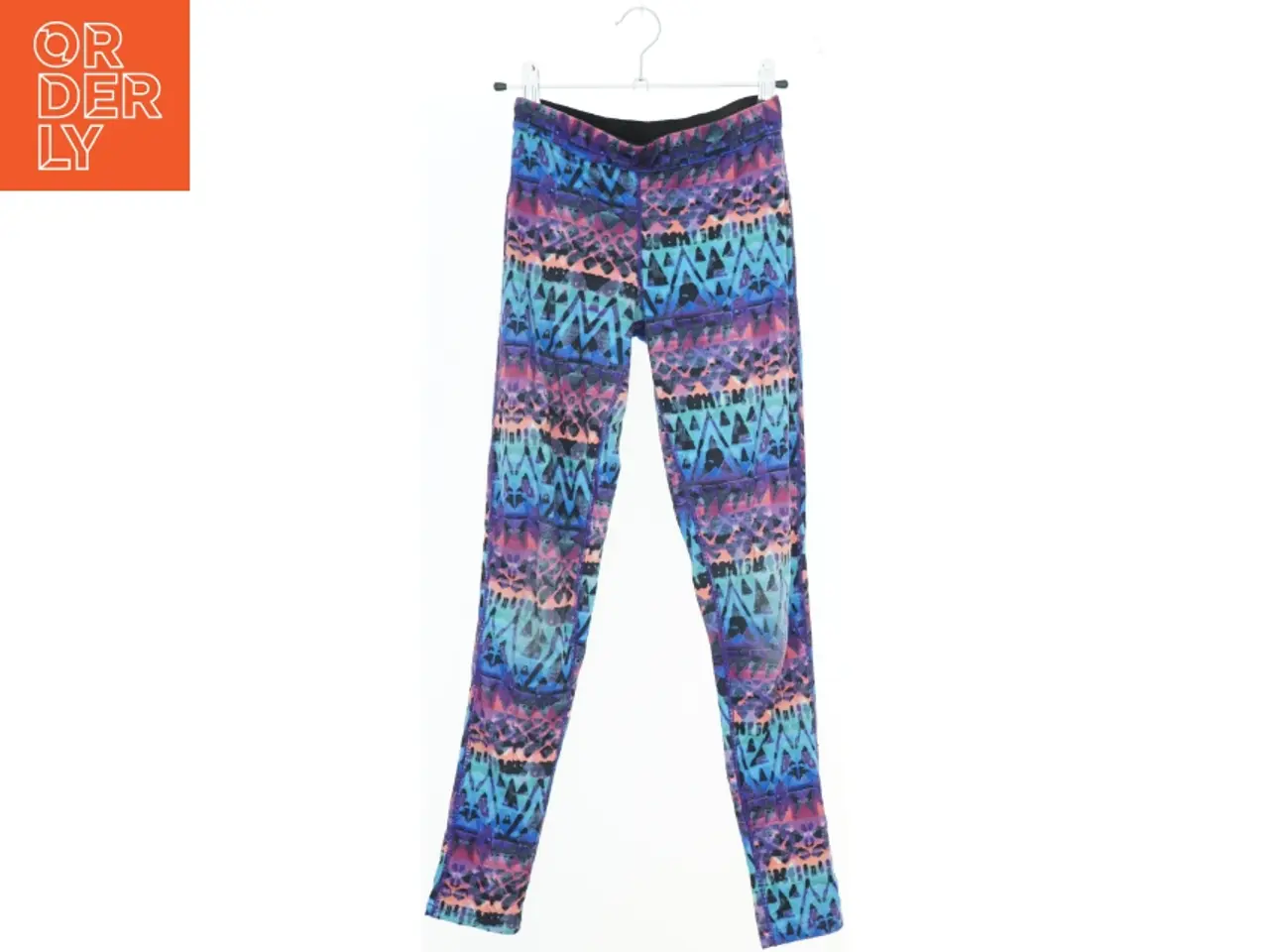 Billede 1 - Mønstret leggings (str. 140)