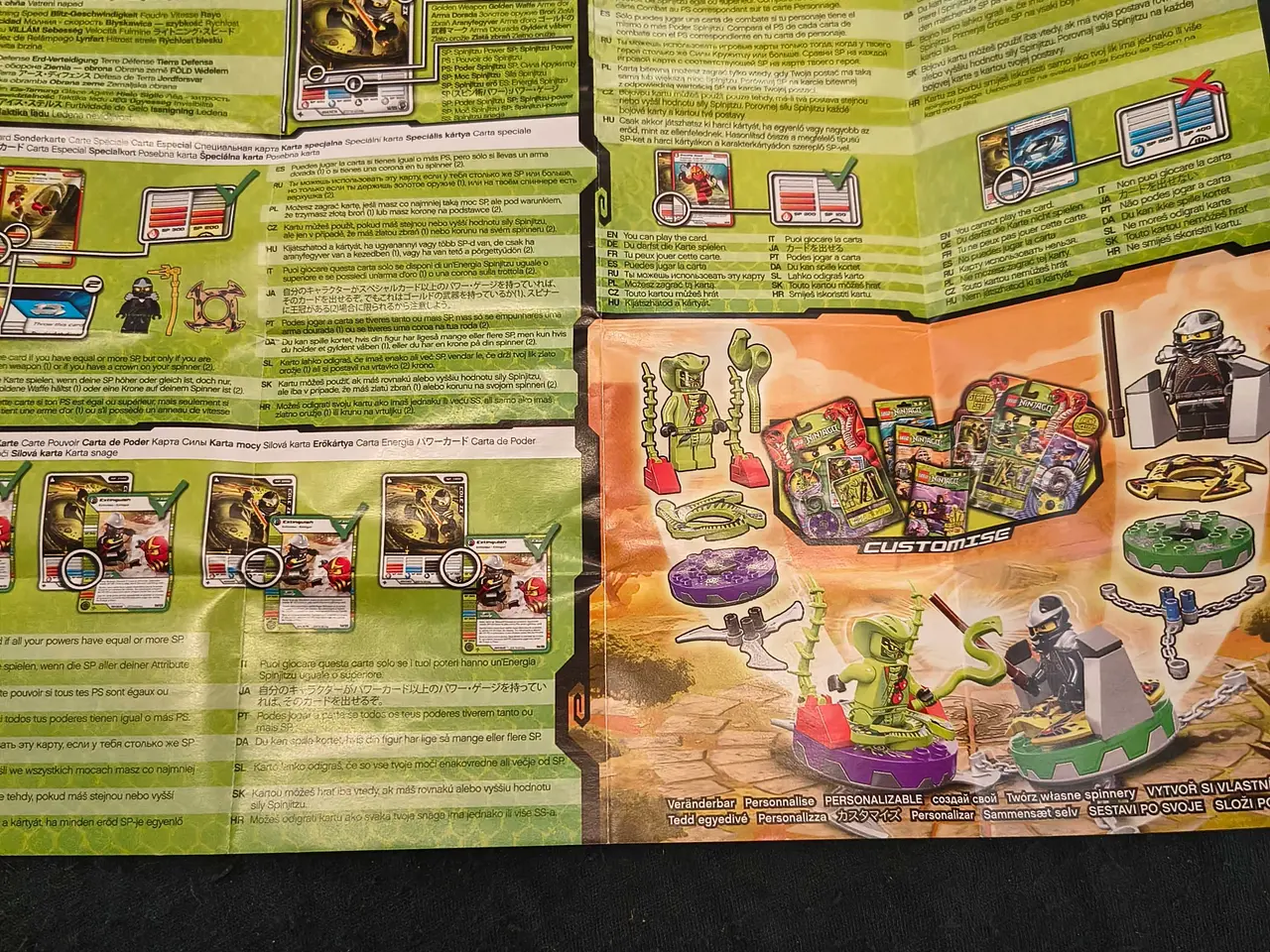 Billede 6 - LEGO Ninjago: Cole ZX vs. Rattla (9579)