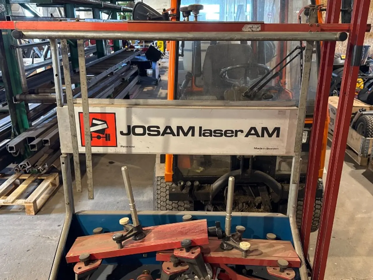 Billede 2 - Værkstedsudstyr JOSAMlaser Sporingsudstyr Traktor/lastbiler