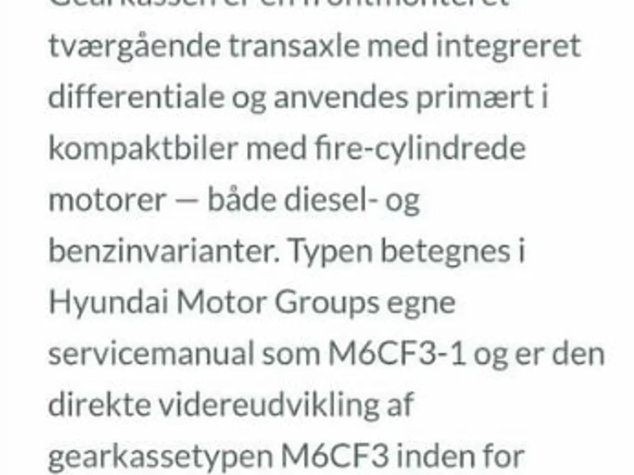 Billede 9 - Gearkasse 6 trins med koblinger til Hyundai 