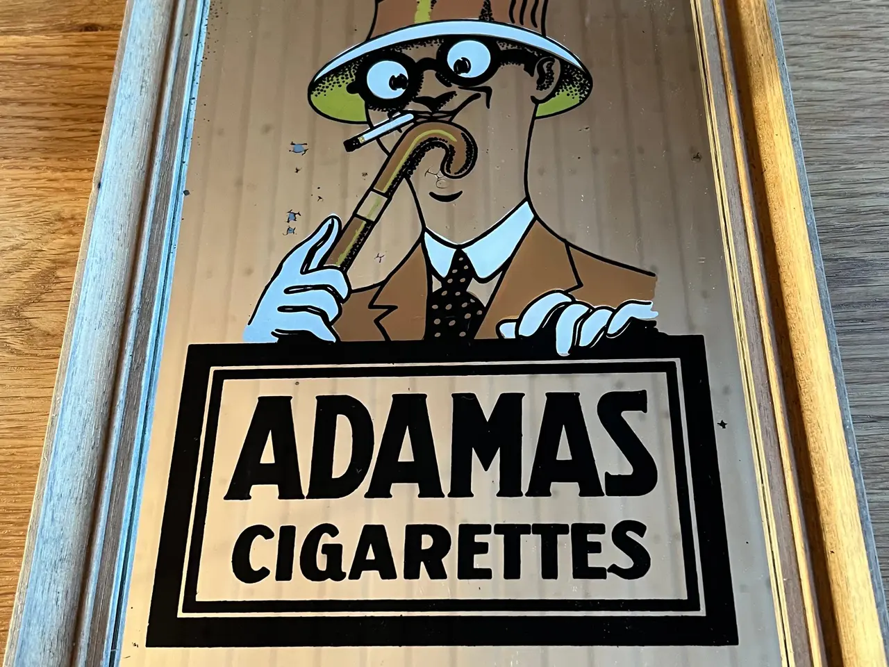 Billede 4 - Adamas Cigarettes spejlskilt
