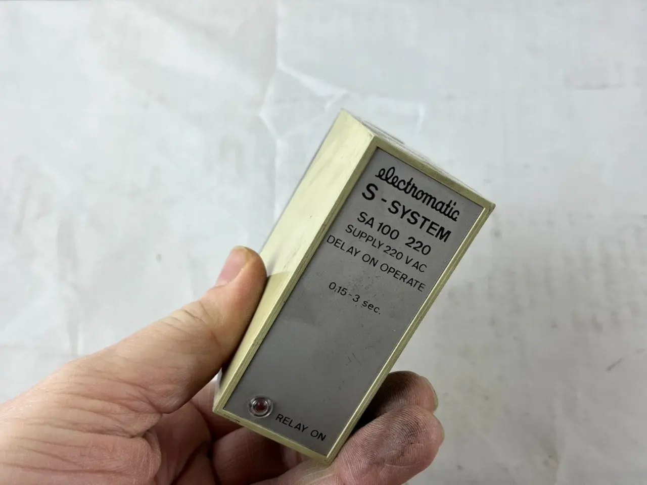 Billede 8 - Electromatic SA100 220 Time Delay relæ 220V AC Sec