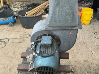 Udsugningsventilator med motor, byd