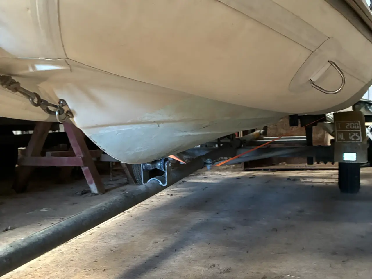 Billede 2 -  rib gummibåd med motor og trailer