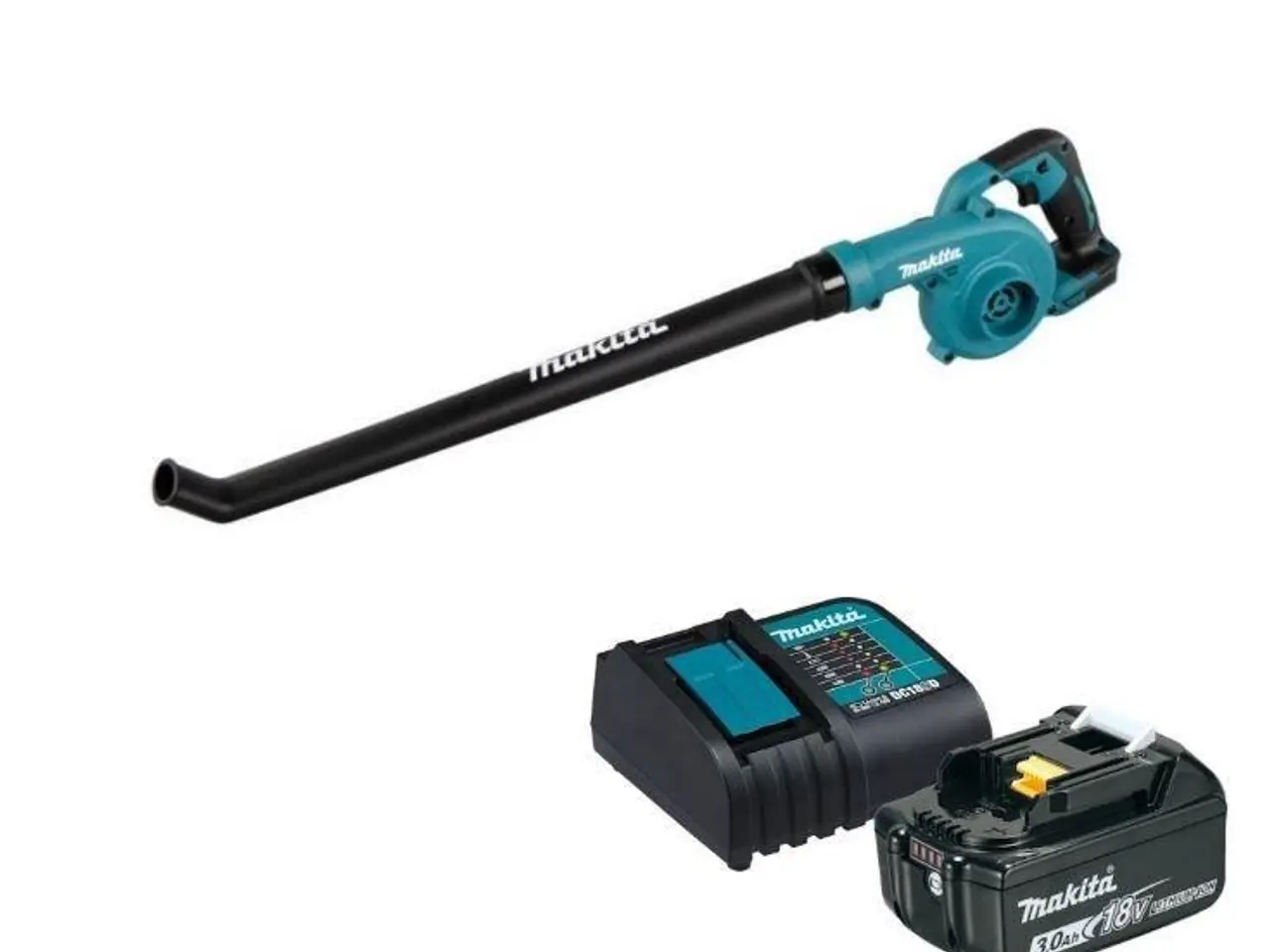 Billede 1 - Batteriløvblæser Makita 18V LXT - 1 x 3,0 Ah