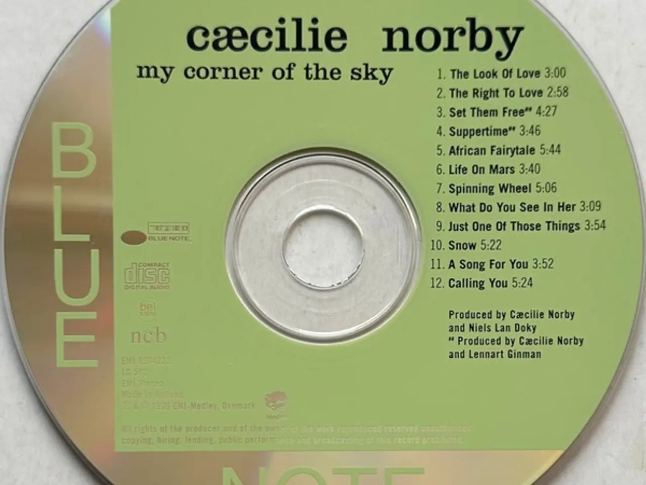 Billede 4 - Cæcilie Norby – My Corner Of The Sky – CD