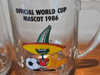 VM fodbold ølkrus 1986 Mexico