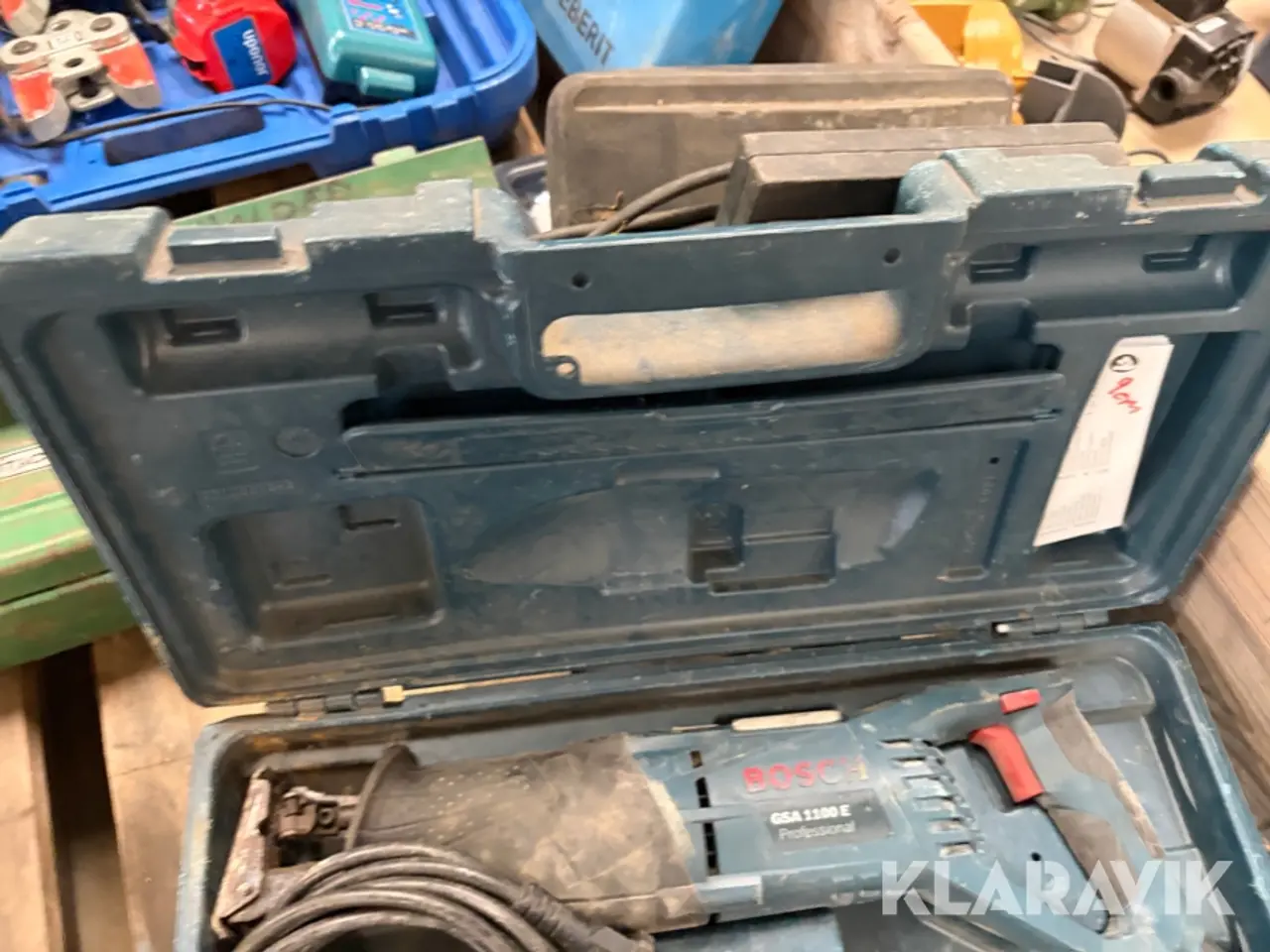 Billede 5 - Håndværktøj Jouoda/Bosch og arbejdslamper, 6 Styk / 1 Palle