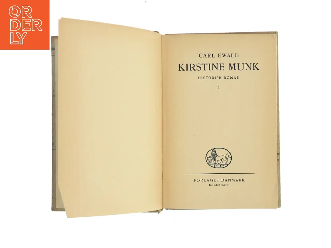 Billede 1 - Kirstine Munk af Carl Ewald (Bog)
