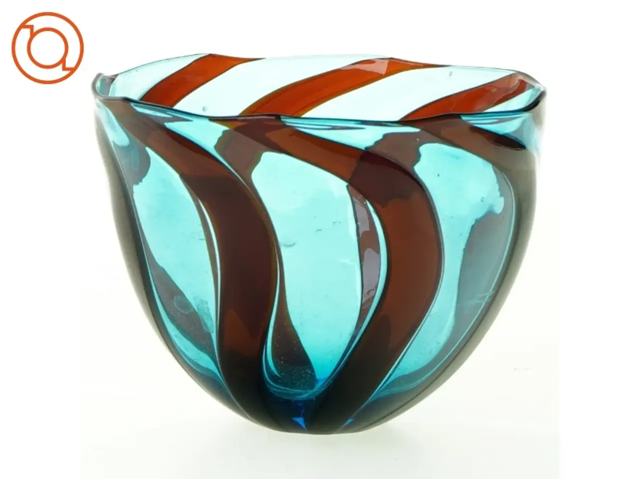 Billede 1 - Skål i glas (str. 11 x 8 cm)