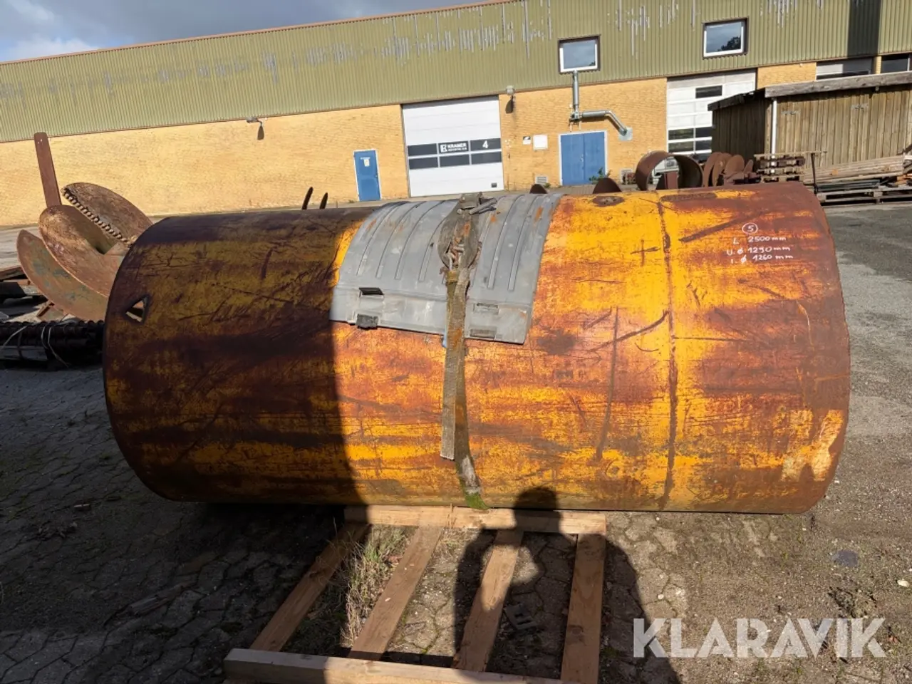 Billede 8 - Casing jern rør 2500x1290mm 1 styk
