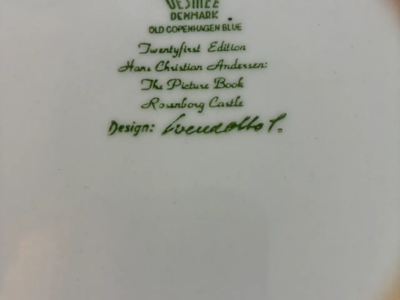 Billede 5 - H. C. Andersen  juleplatter fra Desiree
