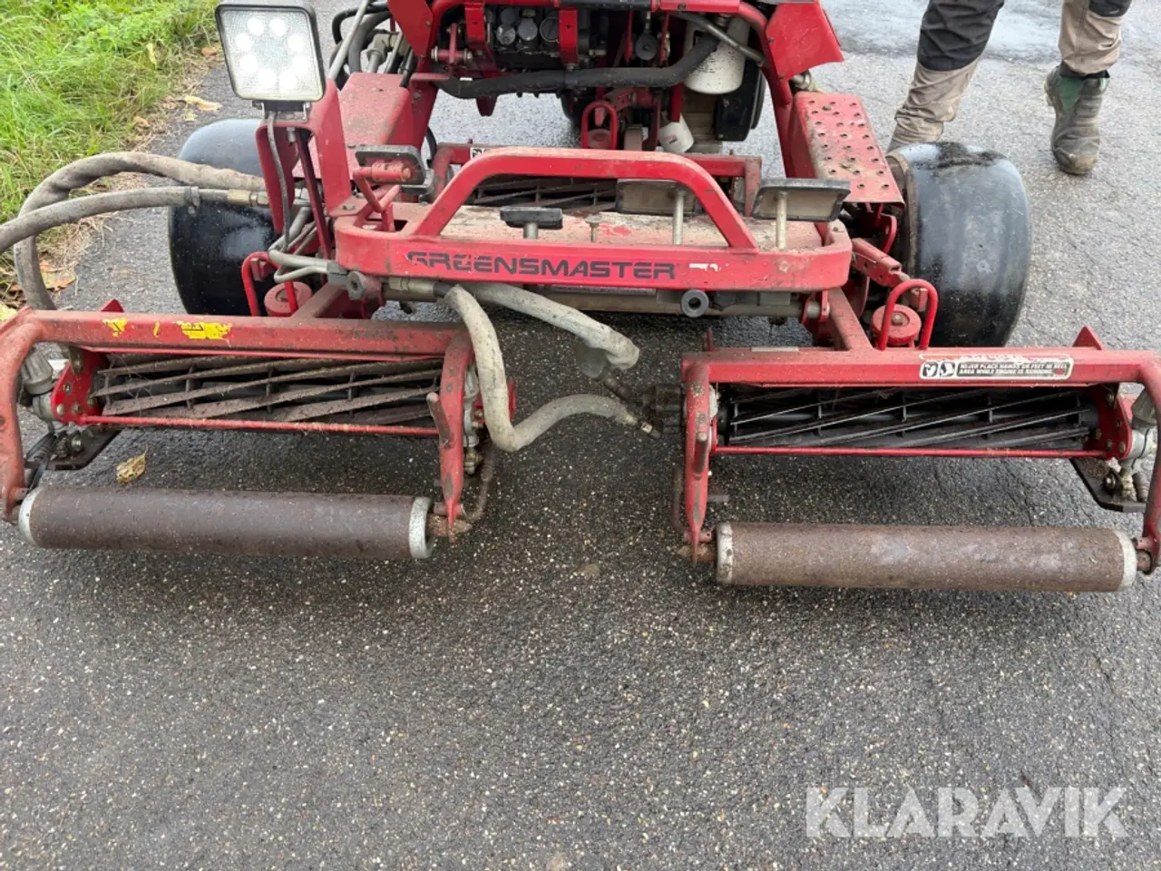 Billede 8 - Græsslåmaskine Toro Greenmaster 3200