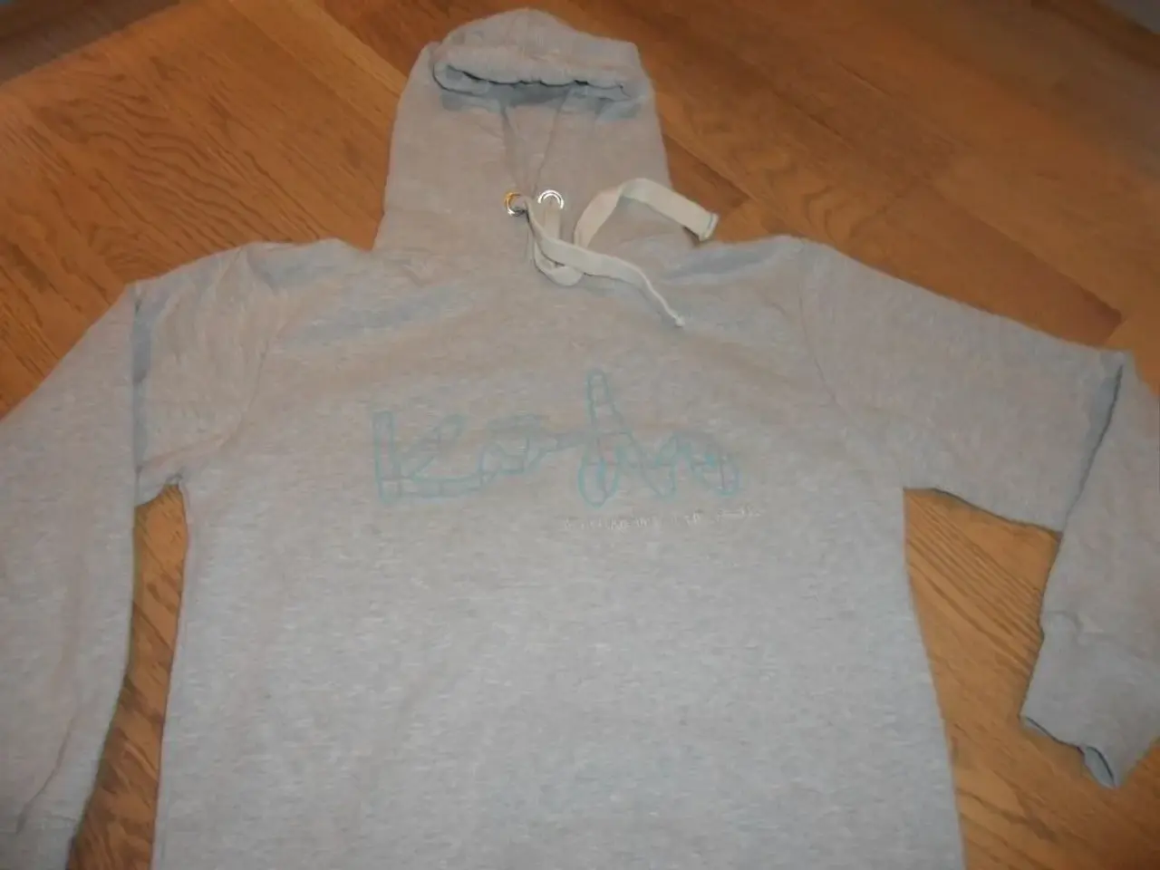 Billede 1 - Hætte sweatshirts lysegrå str. M