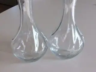 Vaser i klart glas