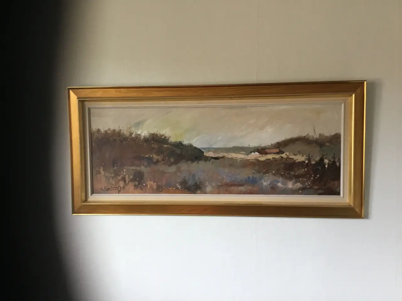 Billede 1 - Maleri af Knud Bøstrup
