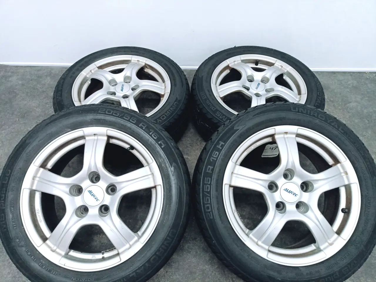 Billede 3 - 5x108 16" ET45 nav 70ø Alutec fælge