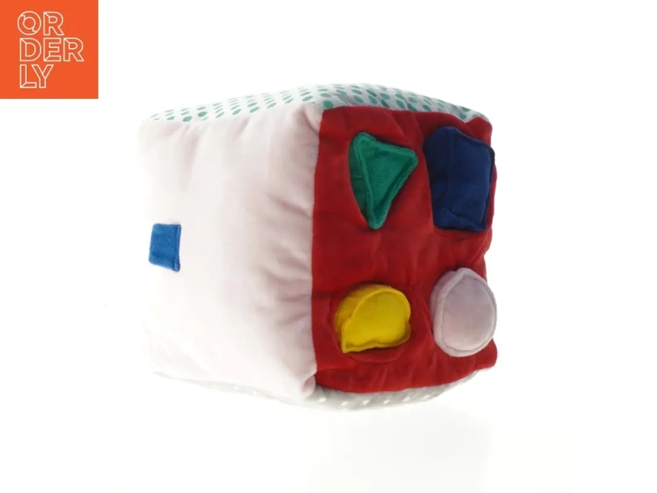 Billede 1 - Stor blød aktivitets terning til børn (str. 22x22 cm)