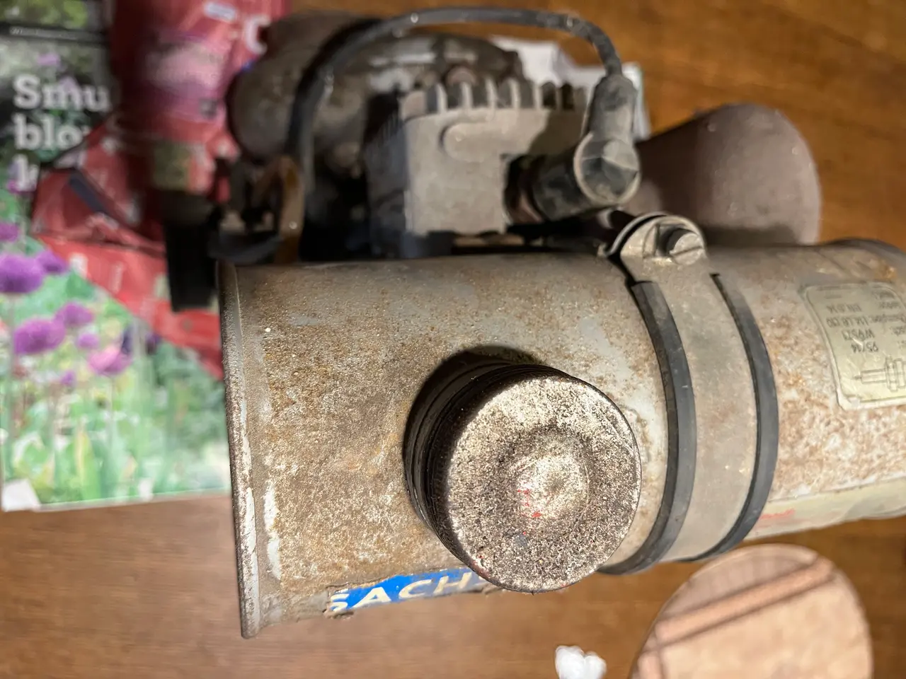 Billede 3 - Gammel sachs mortor 