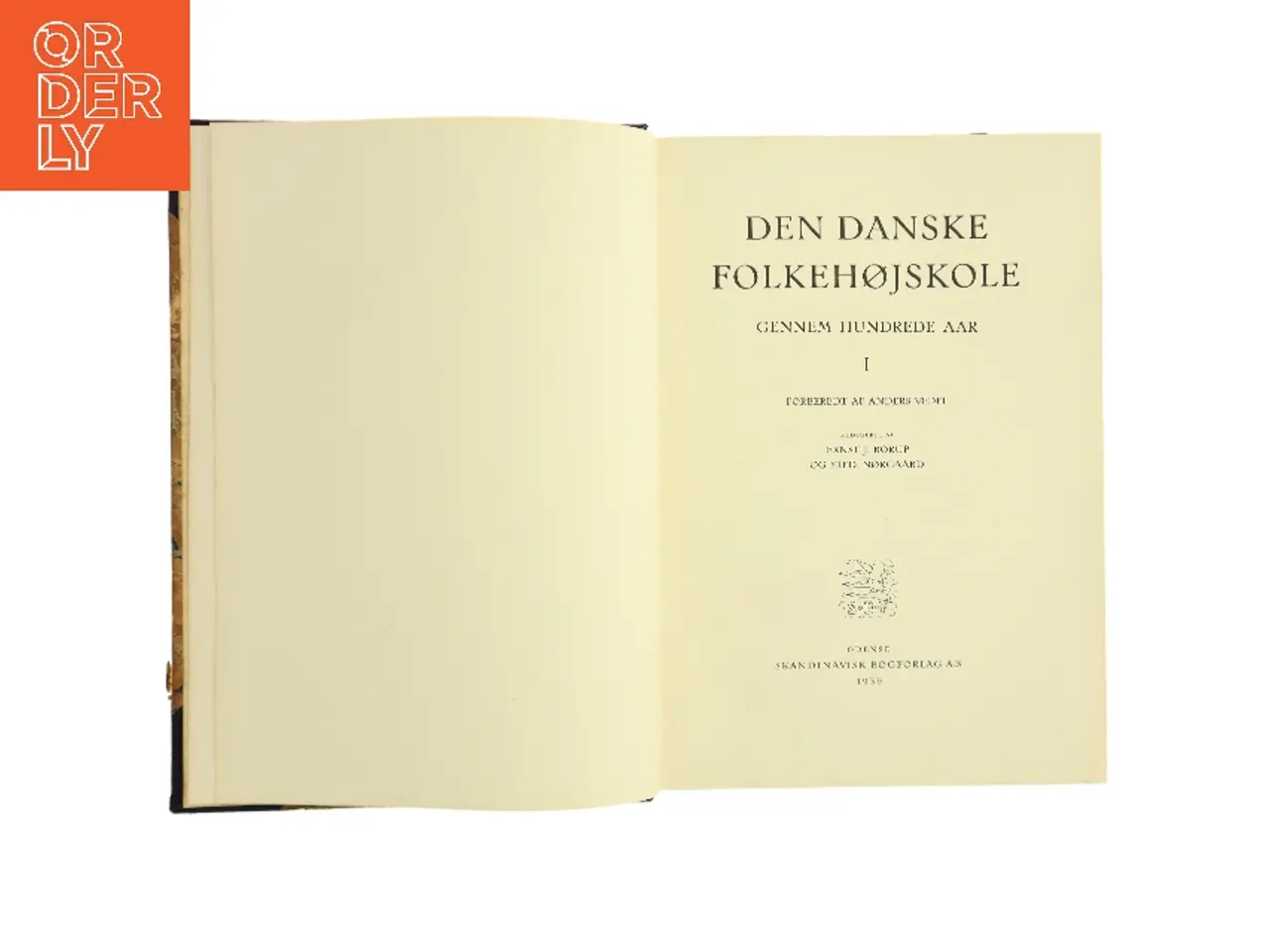 Billede 2 - Den danske folkehøjskole gennem hundrede aar, bind I-II (Bog)