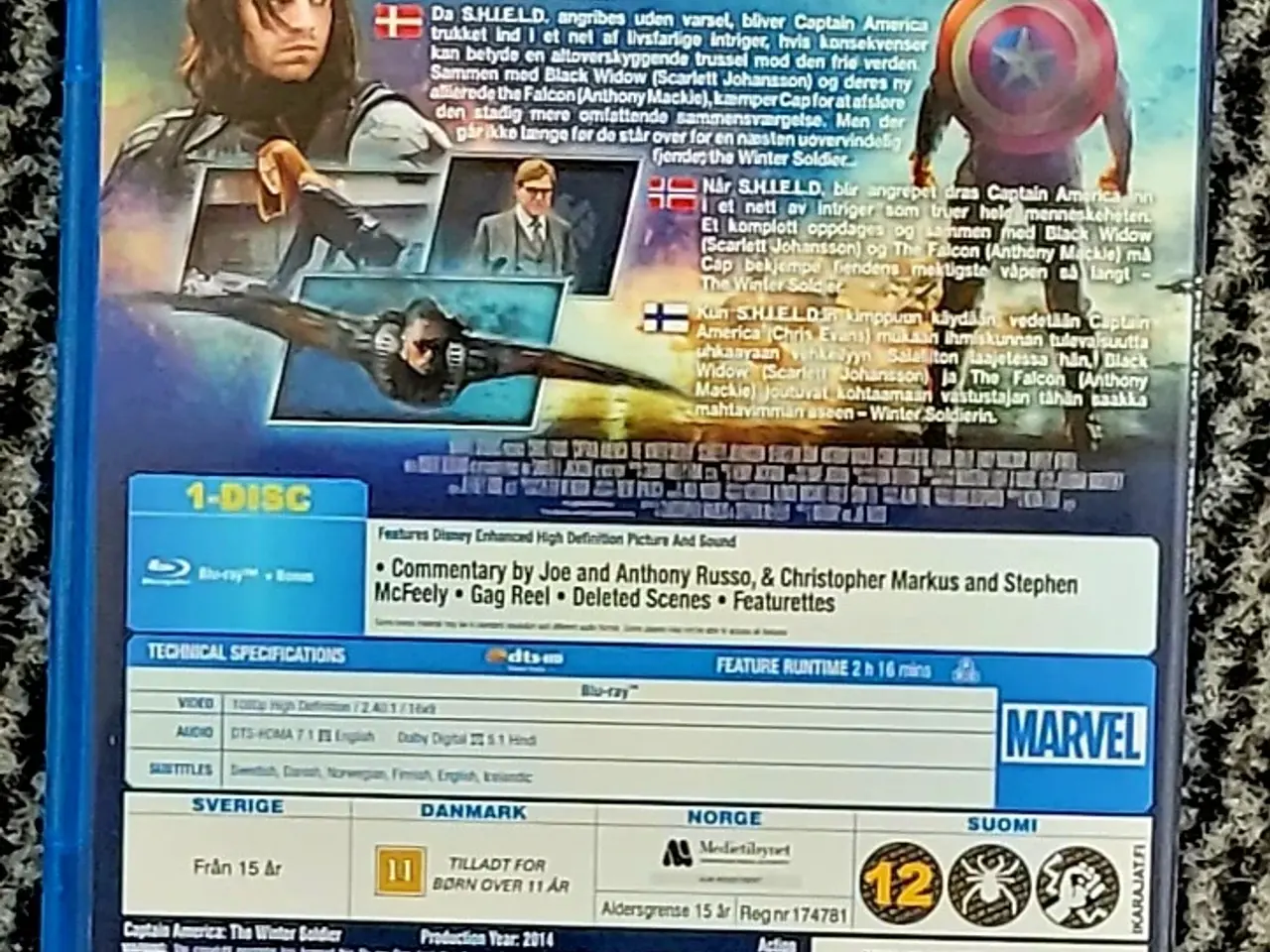 Billede 10 - Blu-Ray Marvel Film i Høj Kvalitet 