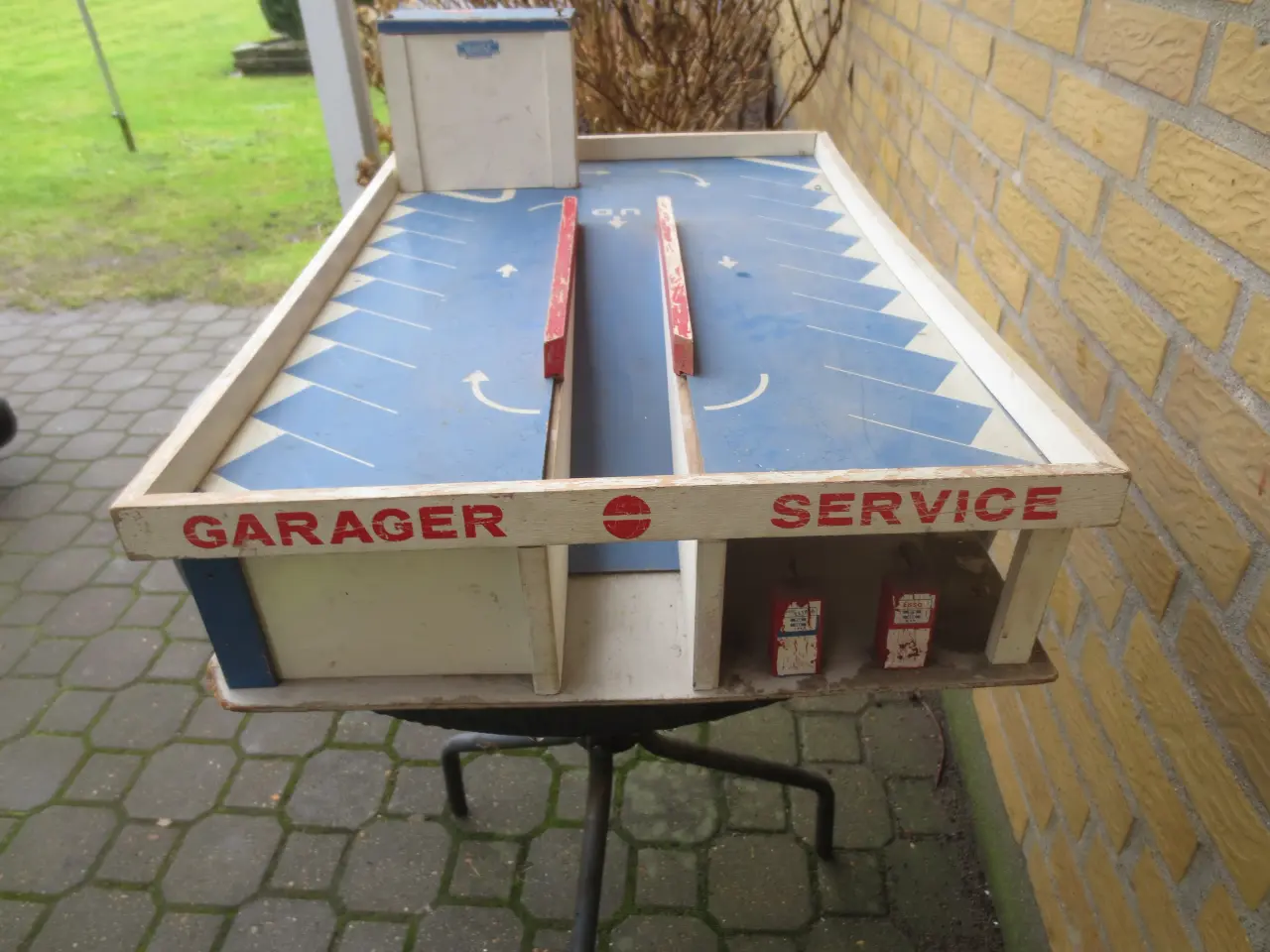 Billede 3 - 1 stk Retro ESSO Garageanlæg/Værksted