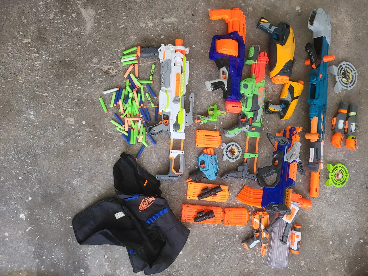 Billede 1 - Stor Nerf-pakke