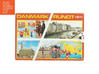 Danmark Rundt brætspil (str. 33 x, 22,5 cm)