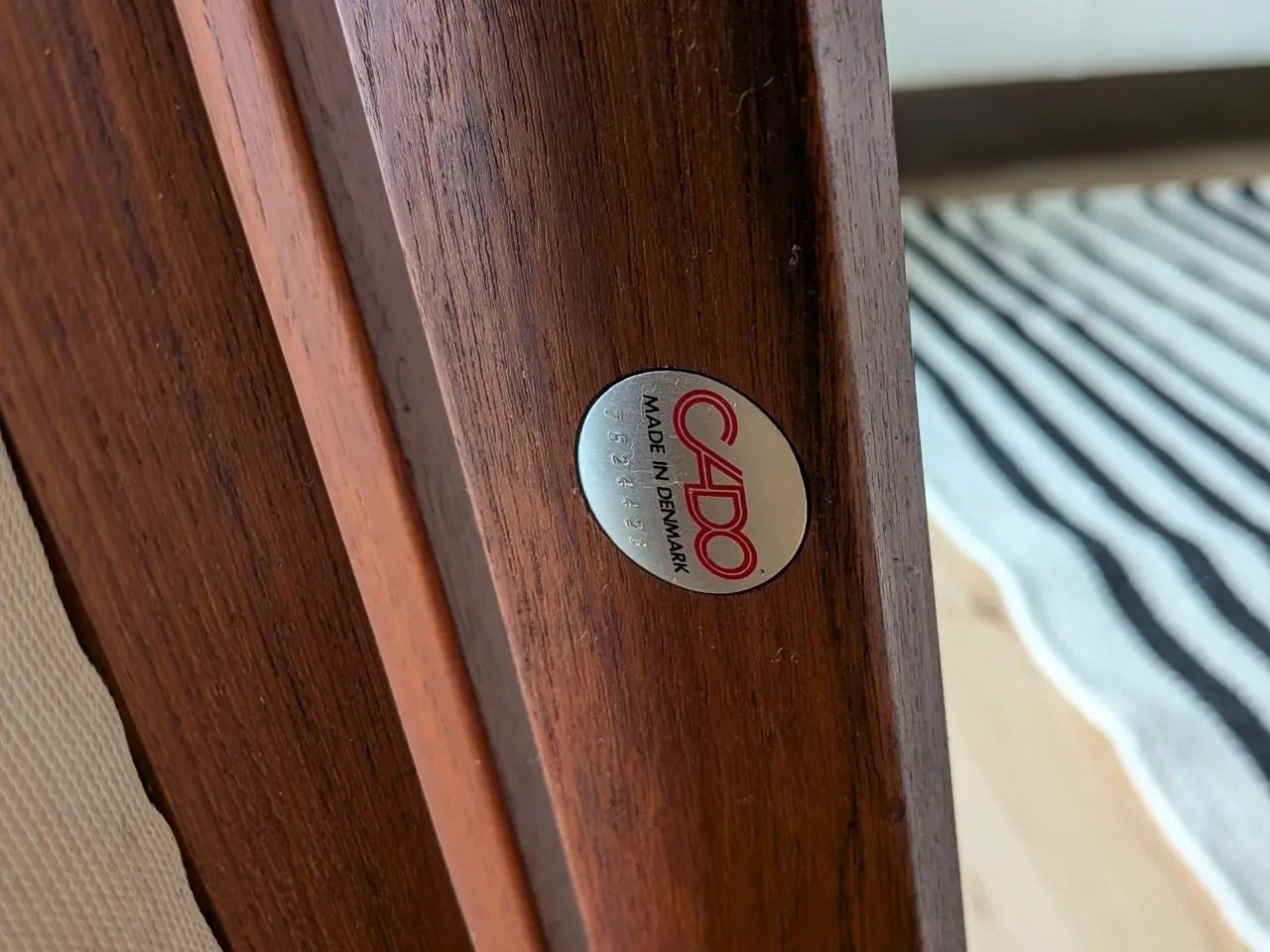 Billede 6 - SJÆLDEN ARK ARNE VODDER TEAK FD164 HIGH STOL