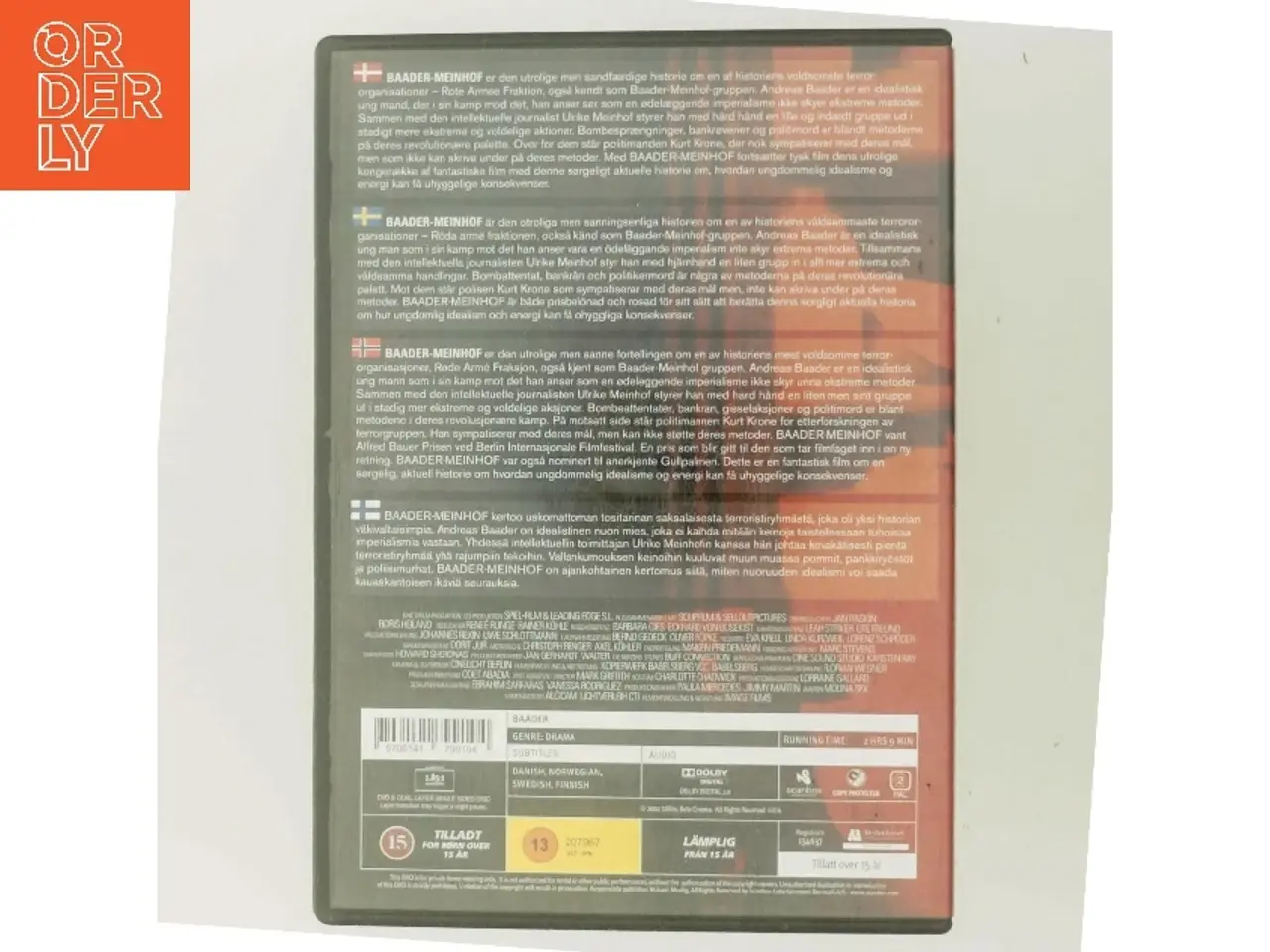 Billede 3 - Baader Meinhof (DVD)