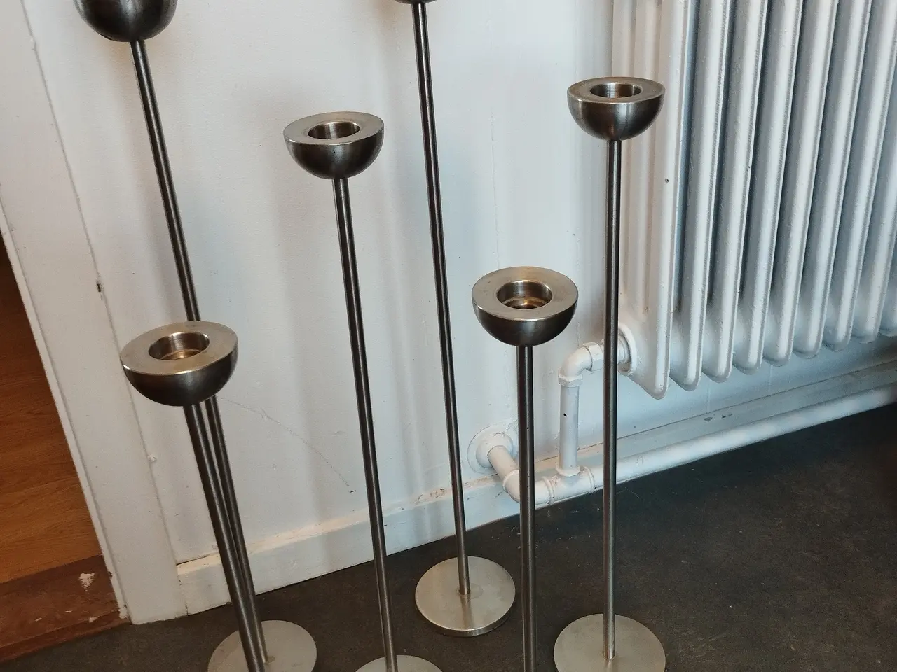 Billede 1 - 6 lyse stager