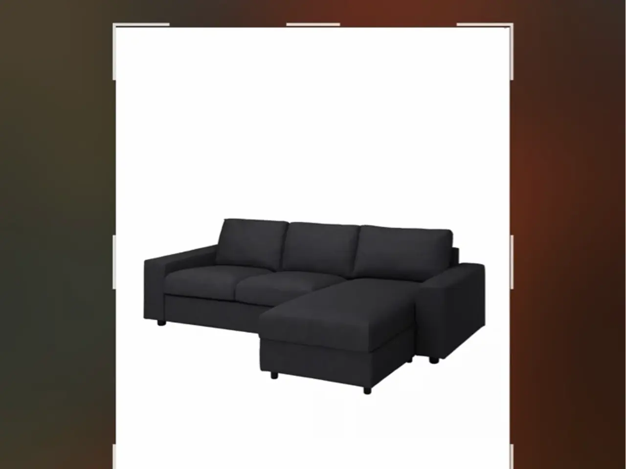 Billede 1 - Sofa med chaiselong 