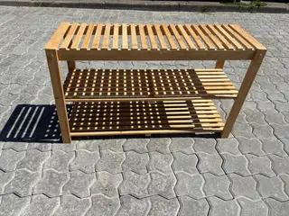 Skohylde i Bambus