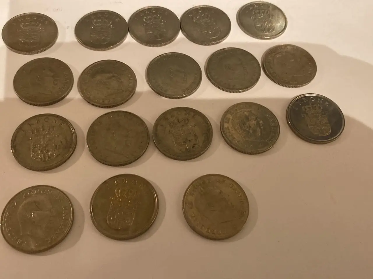 Billede 1 - 1 krone m/ kong Frederik IX