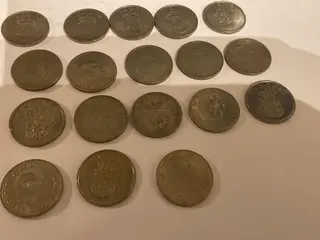 1 krone m/ kong Frederik IX