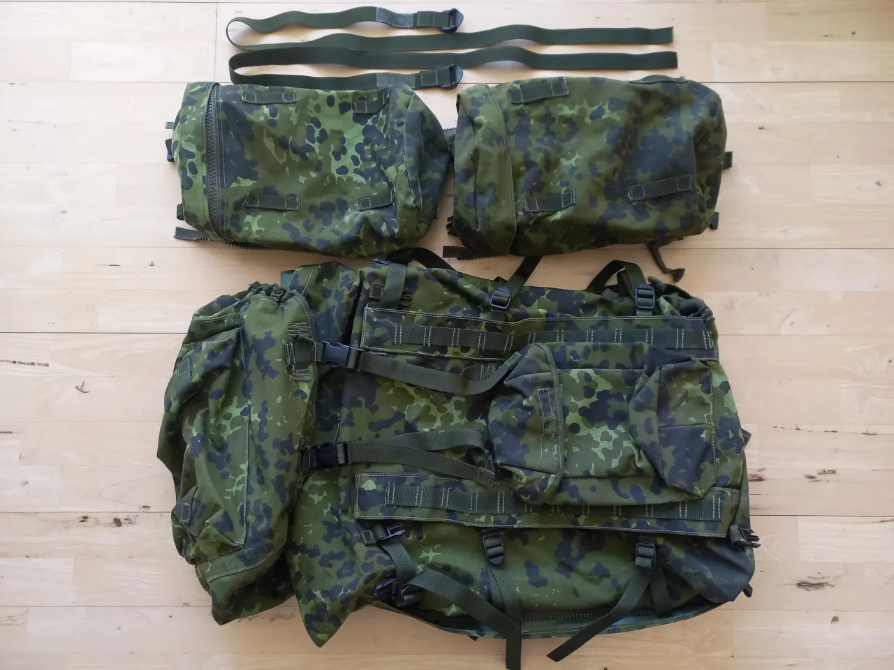 Billede 7 - Rygsæk M/96 m. sidelommer - M/84 - militær