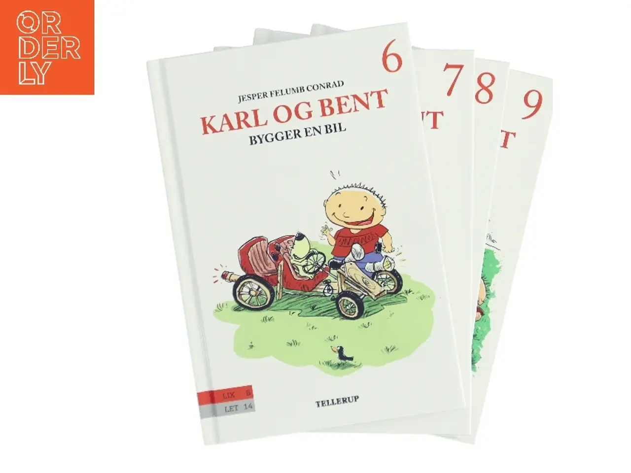 Billede 1 - Karl og Bent bygger en katapult 9. bd 9 af Jesper Felumb Conrad (Bog)