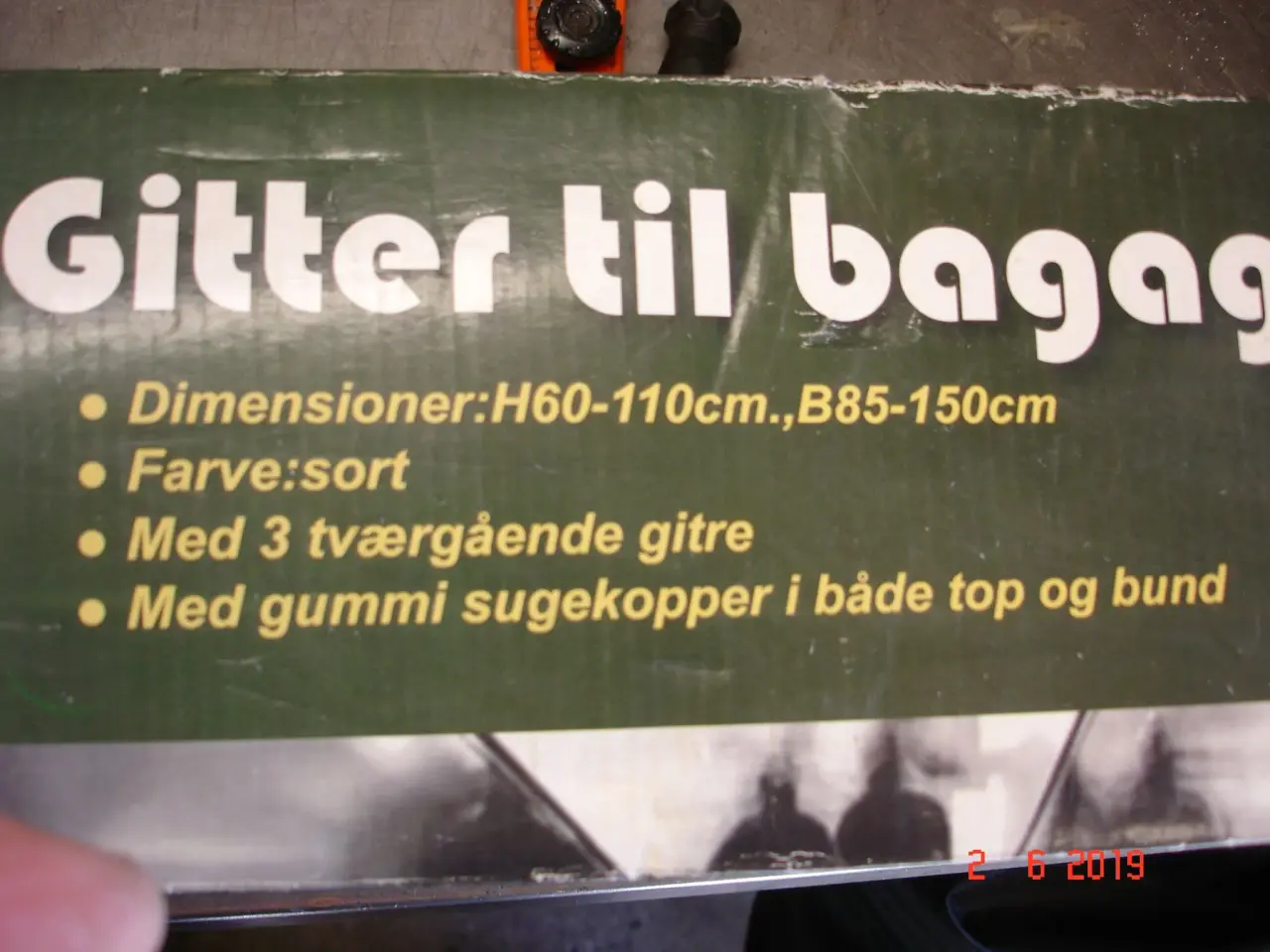 Billede 1 - Bagagerumsadskiller.