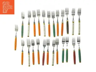 Fransk bestik af mærket Melron (str. 25 stk 19,5 cm)