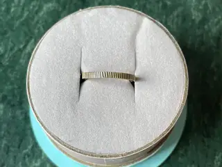 Carré Jewellery forgyldt ring