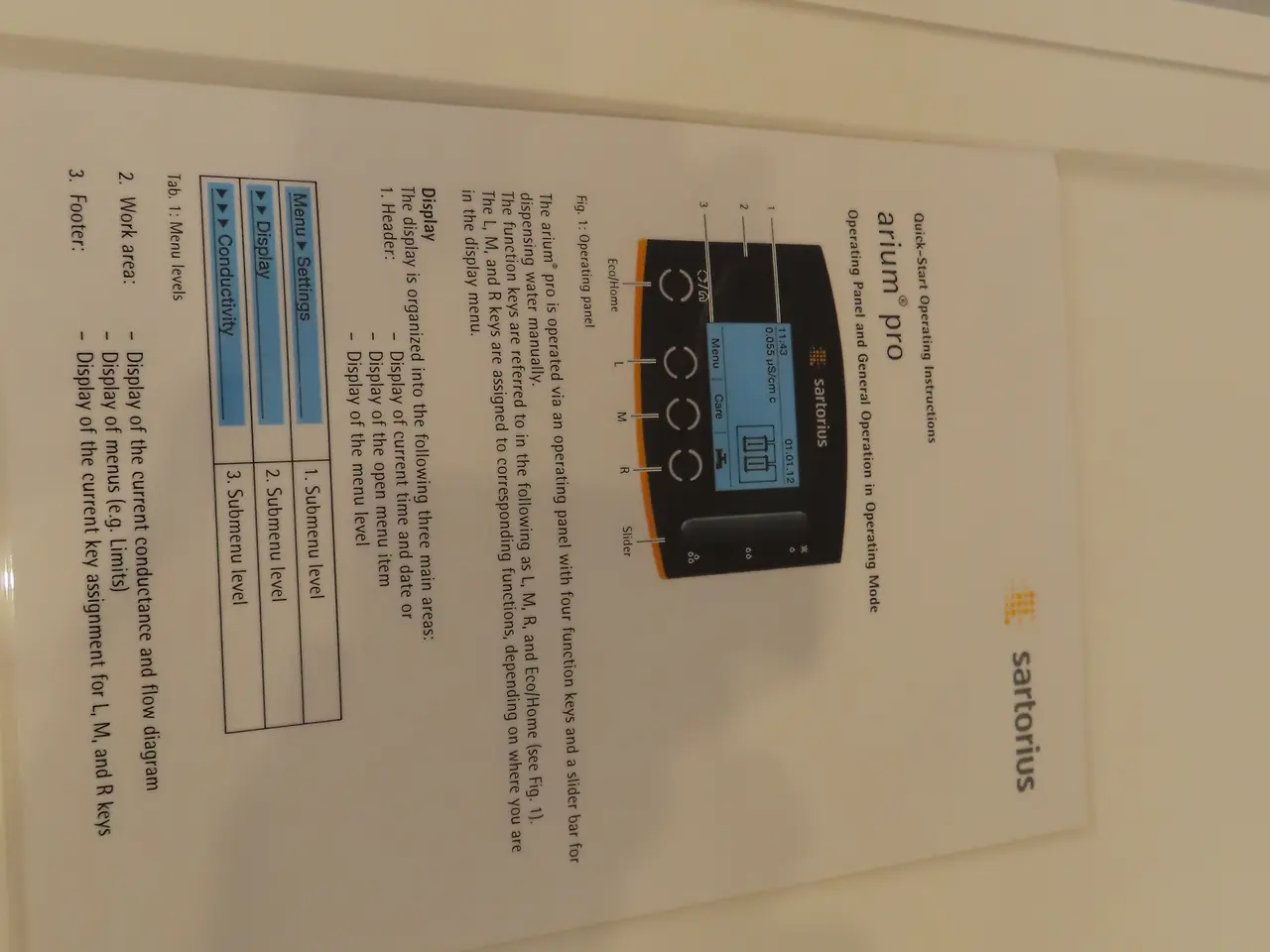 Billede 6 - Vandsystem SARTORIUS Arium Pro H20BASIC-T