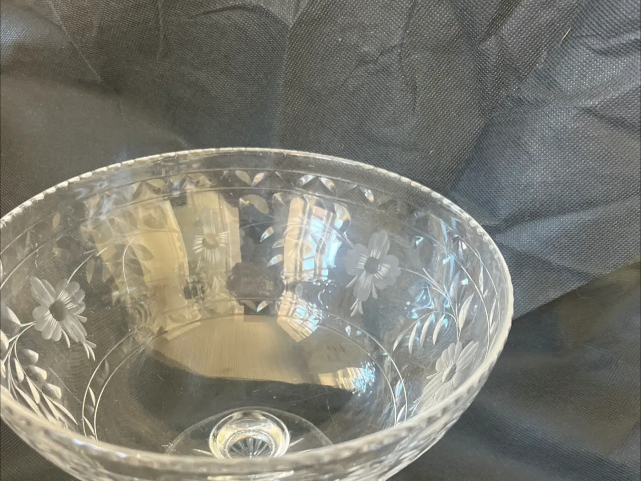 Billede 1 - Flot glas skål