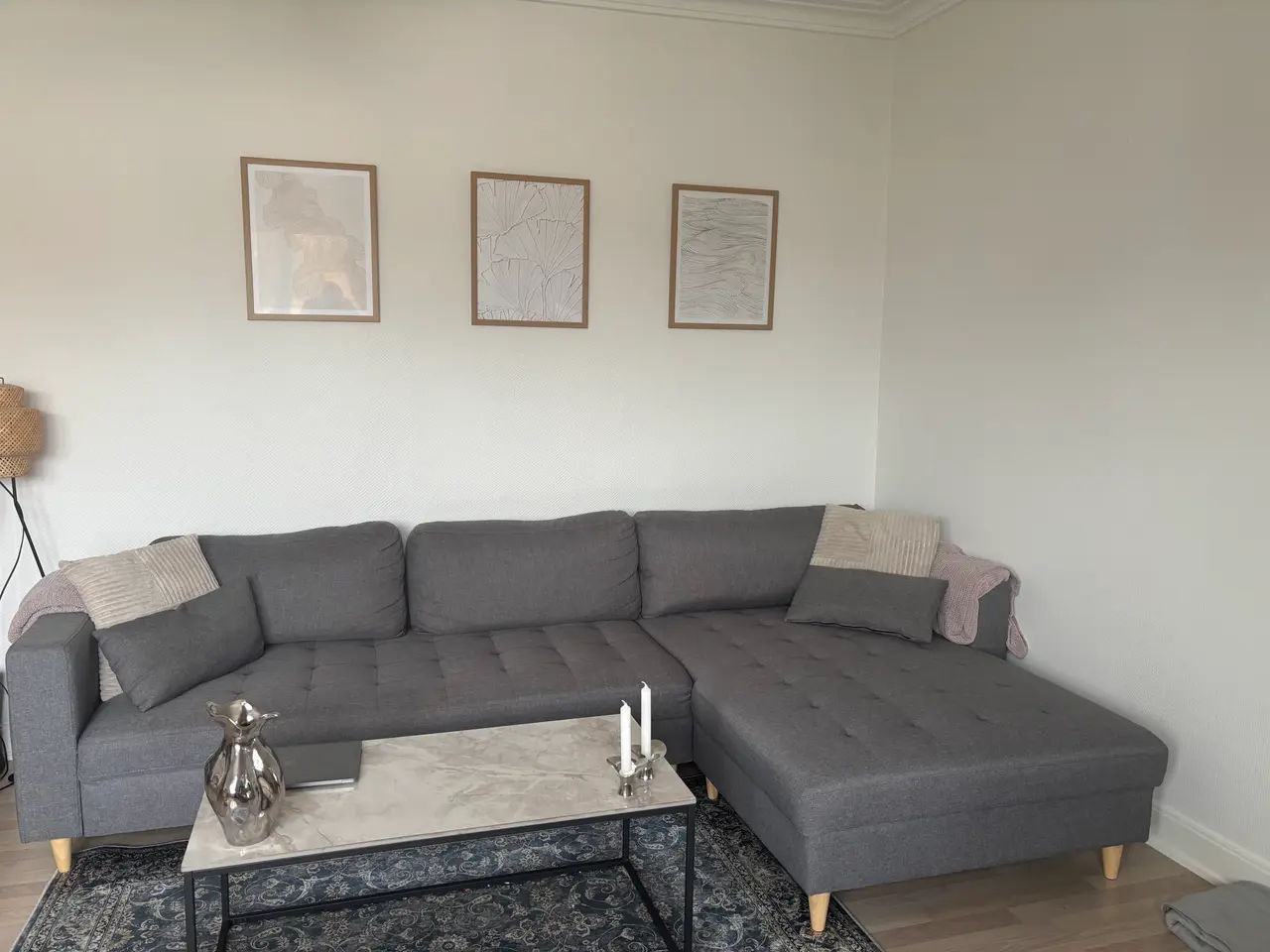 Billede 3 - Sofa med chaiselong