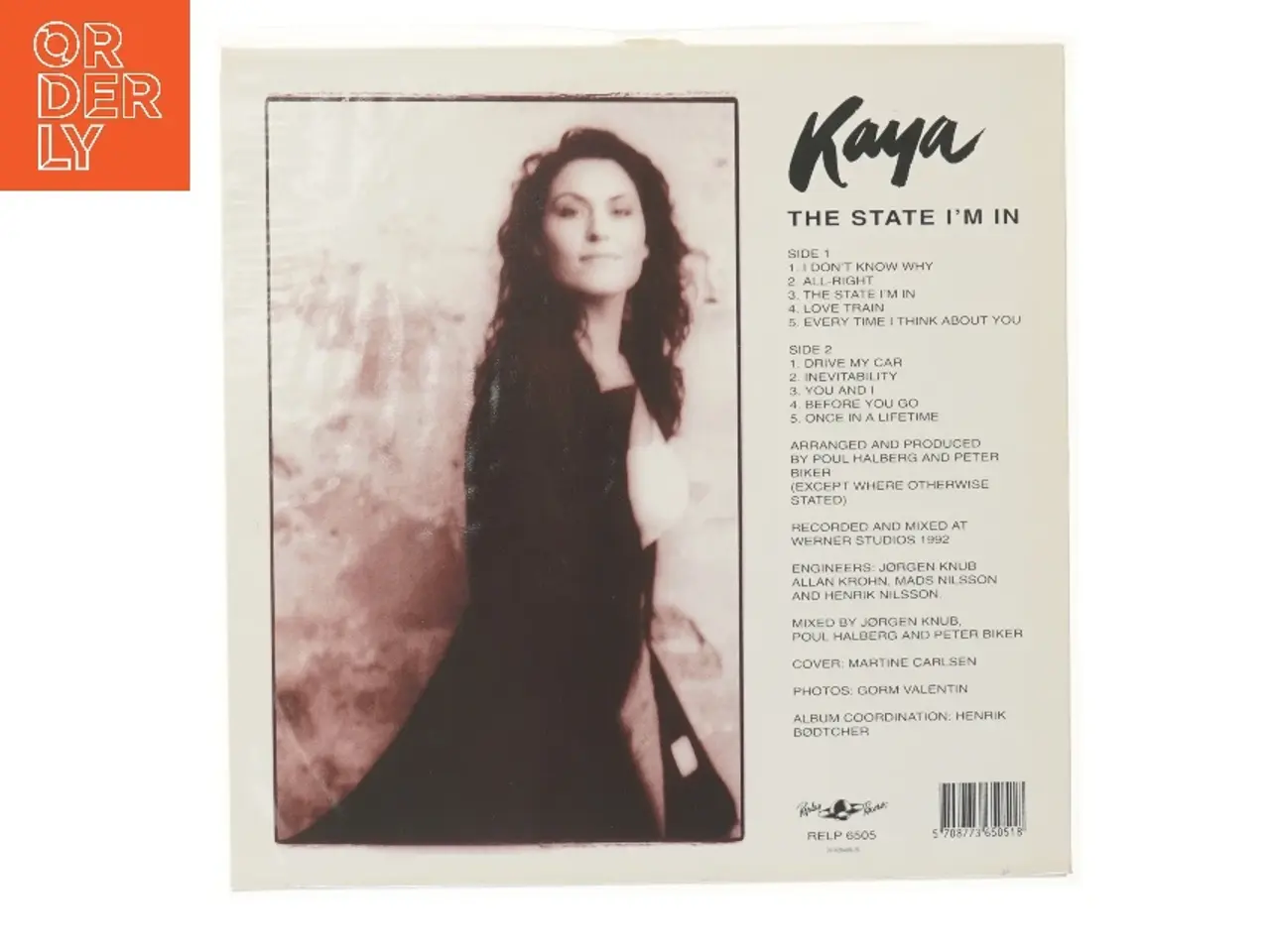 Billede 2 - Vinylplade - Kaya: The State I'm In