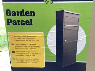 Pakkepostkasse ( Garden Parcel ) 
