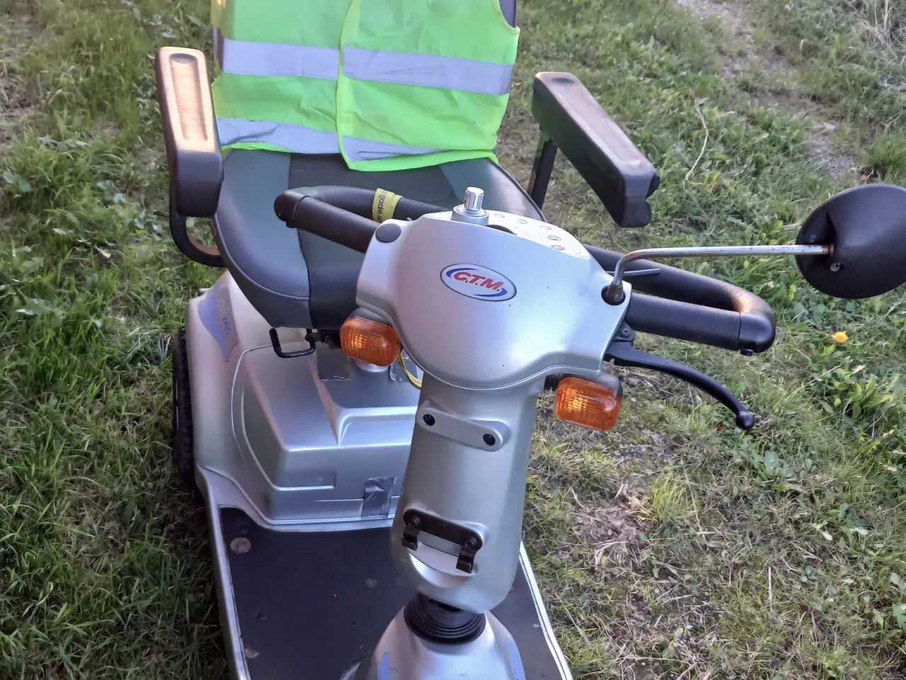 Billede 4 - 3-hjulet elscooter med nye batterier