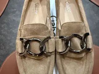 Gabor Loafers i Beige