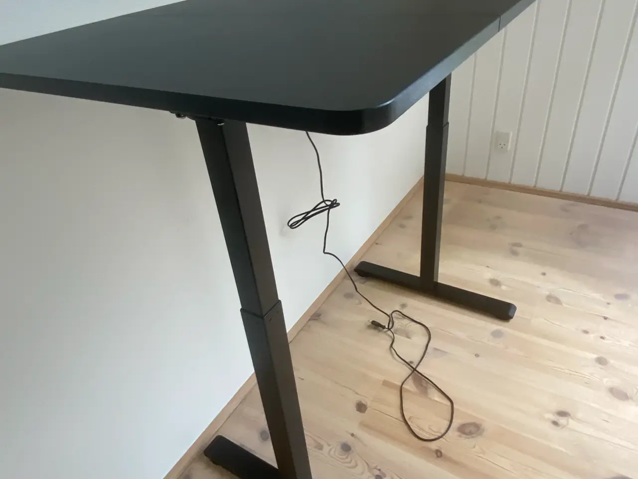 Billede 1 - Sort Hæve-sænkebord