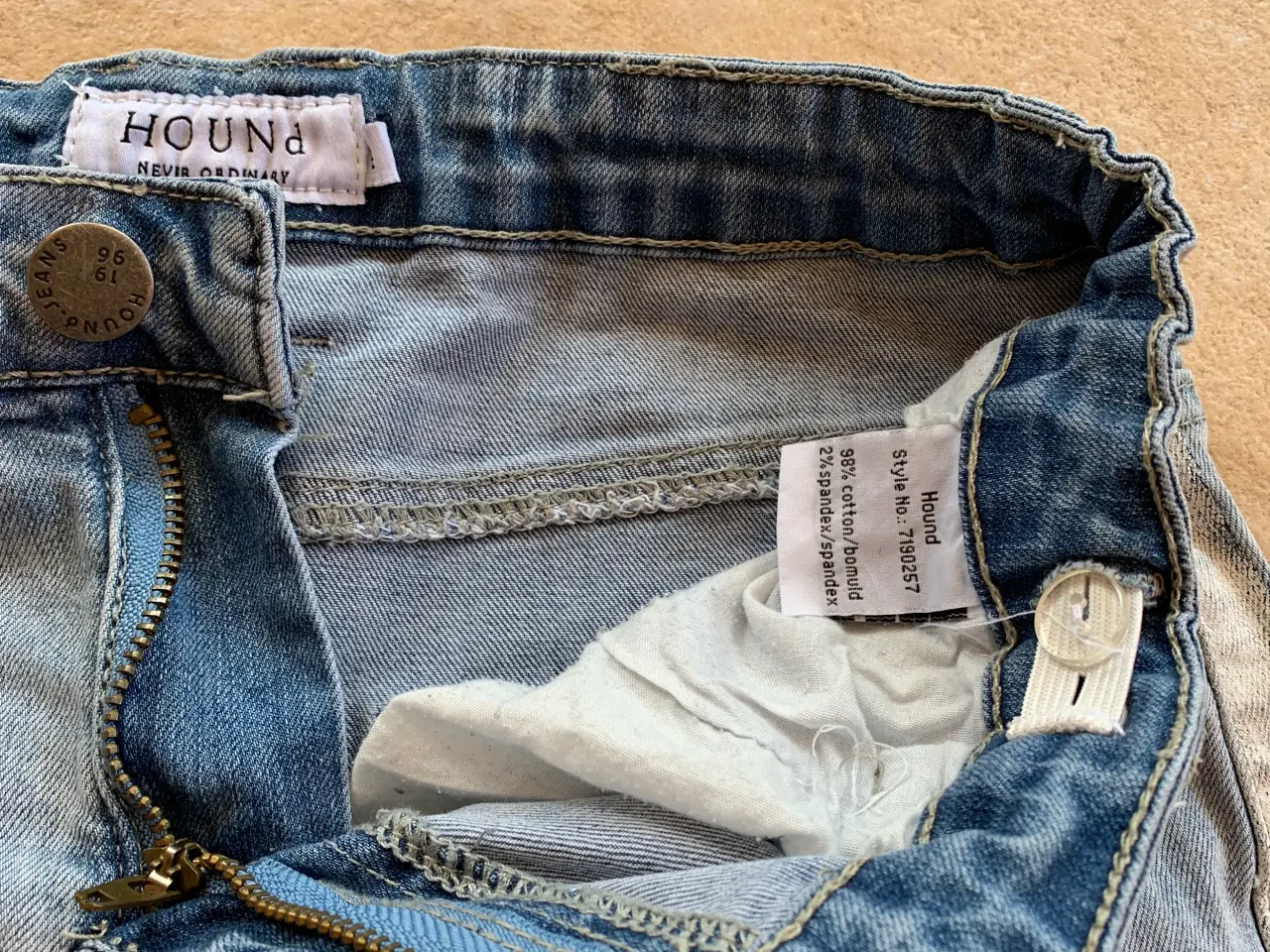 Billede 4 - Hound pige denim nederdel str, XL