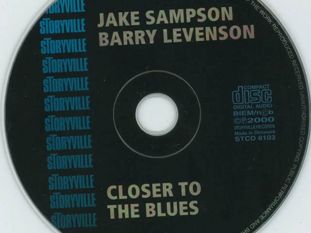 Billede 3 - Barry Levenson - Jake… – Closer To The Blues – CD
